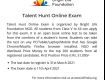 Talent Hunt Online Exam