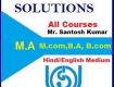 ignou solved assignment for master degree all subjects