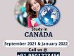 Apply study visa in Canada for September 2021 & Jan 2022 intakes