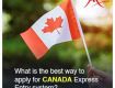 What is the best way to apply for Canada Express Entry system