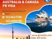 Immigrate to Canada & Australia on PR visa