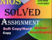 ONLINE NIOS SOFT COPY SOLVED TMA FOR OCTOBER EXAM