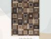 Hand Woven Colorful Geometric Surface Big Box Grey Rug Carpet