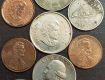 DIFFERENT  COUNTRYS COINS