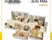 3dsmax  with vray for interior designers