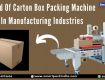 Carton Box Tapping Machine In India Price