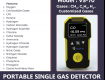 Portable Single-Gas Detectors and Monitors | Vasthi Instruments