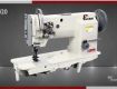 FC-4420: Double Needle Flat Bed Unison Feed Lockstitch Sewing Machine With Vertical Axis Large Hook.