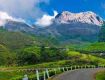 Spectacular stretch of silent mountains In this season