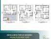 Modern Triplex Homes: 2BHK & 4BHK Plans