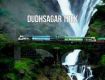 Dudhsagar Waterfalls:mesmerising spectacle that enhances its ethereal charm.Book Now.