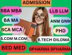Complete your Incomplete degree MBA BBA BCA LLB bpharma dpharma BTech