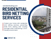 Reliable Bird Netting Services for Homes and Businesses - Satvik Bird Netting