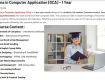 Diploma in Computer Application course