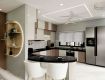 Double Height Living Room Interior Design in Mathura