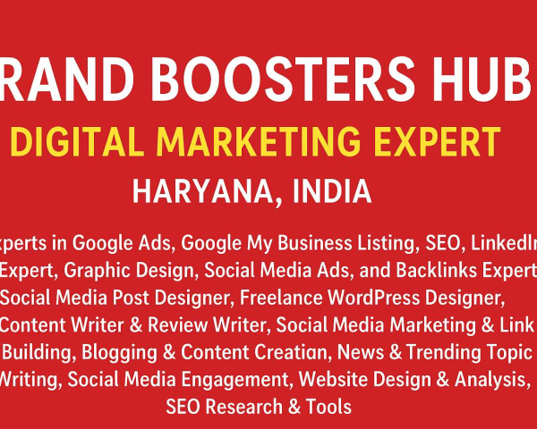 Brand Boosters Hub Digital Marketing Agency In India