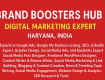 Brand Boosters Hub Digital marketing Agency In INdia