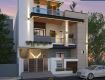 Compact Duplex House Design by the Best Architect in India