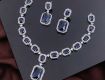 Elegant AD Necklace Set Premium Imitation Jewellery in Surat