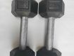 5Kg Rubber Coated Hex Dumbbells Set 2 Pair
