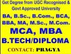 Admission open for all UG and PG courses