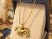 Horse Design Artificial Pendant Chain for Men & Women