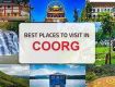 Cheap fair available on Volvo Tour Packages in Coorg
