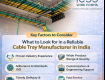 Powder Coated Cable Tray Manufacturer in India - LessWireForm