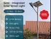 Semi-Integrated Solar Street Light Solutions