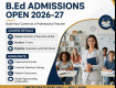 B.Ed Course Admission 2026 in Rohini | Limited Seats