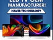 LED TV OEM Manufacturer | Haves Technology India.