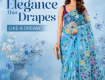 Firoza Handwoven Muslin Silk Jamdani Saree with Floral Design