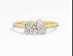 Serene Trio Diamond Ring