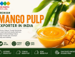 Mango Pulp Exporter in India: Premium Alphonso, Totapuri & Kesar Mango Pulp for Global Markets