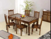 6 Seater Dining Table Set | Solid Wood Dining Set 40% OFF