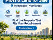 Residential Plots & Land for Sale in Hyderabad and Vijayawada | UniqNest
