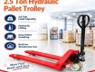 Hand Pallet Truck | 2.5 Ton Hydraulic Pallet Trolley