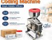 Hand Batch Coding Machine | Manual Batch Number and Expiry Date Printer