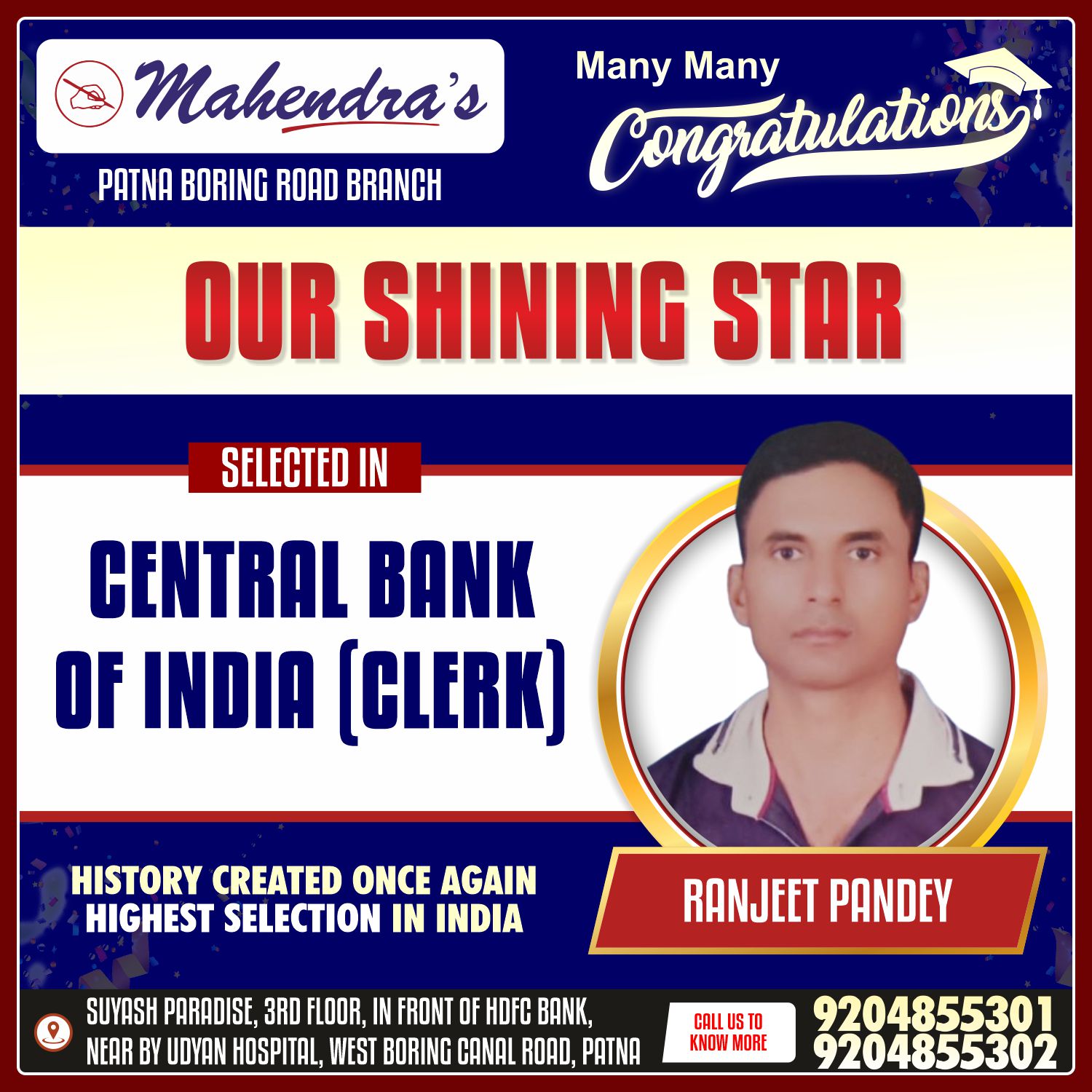 Mahendra's Shining Stars - Slide 1