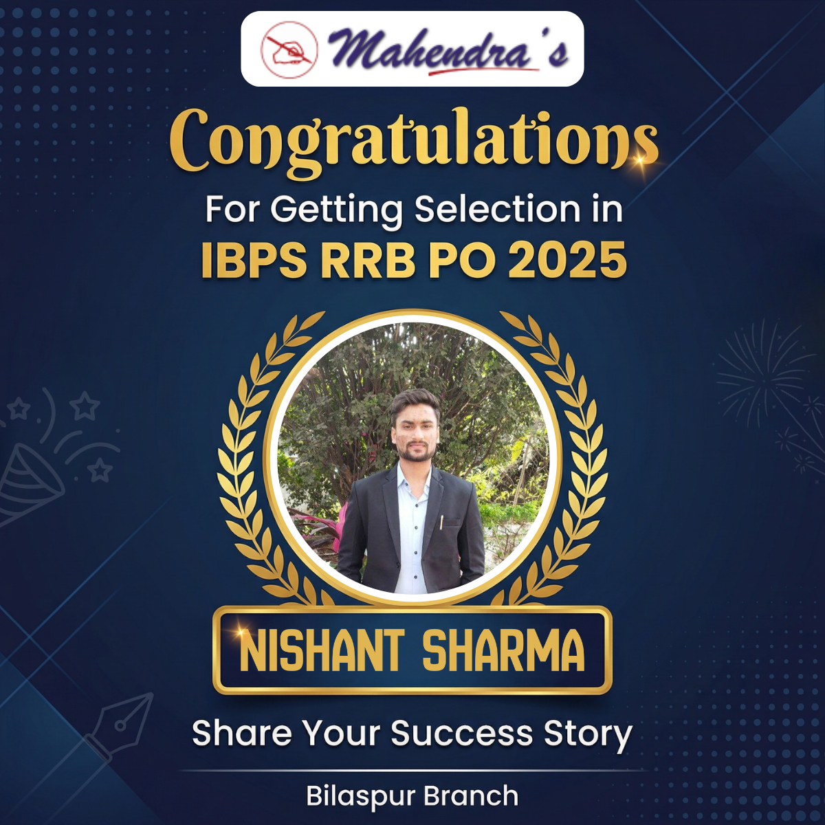 Mahendra's Latest Successful Candidates attachment 26