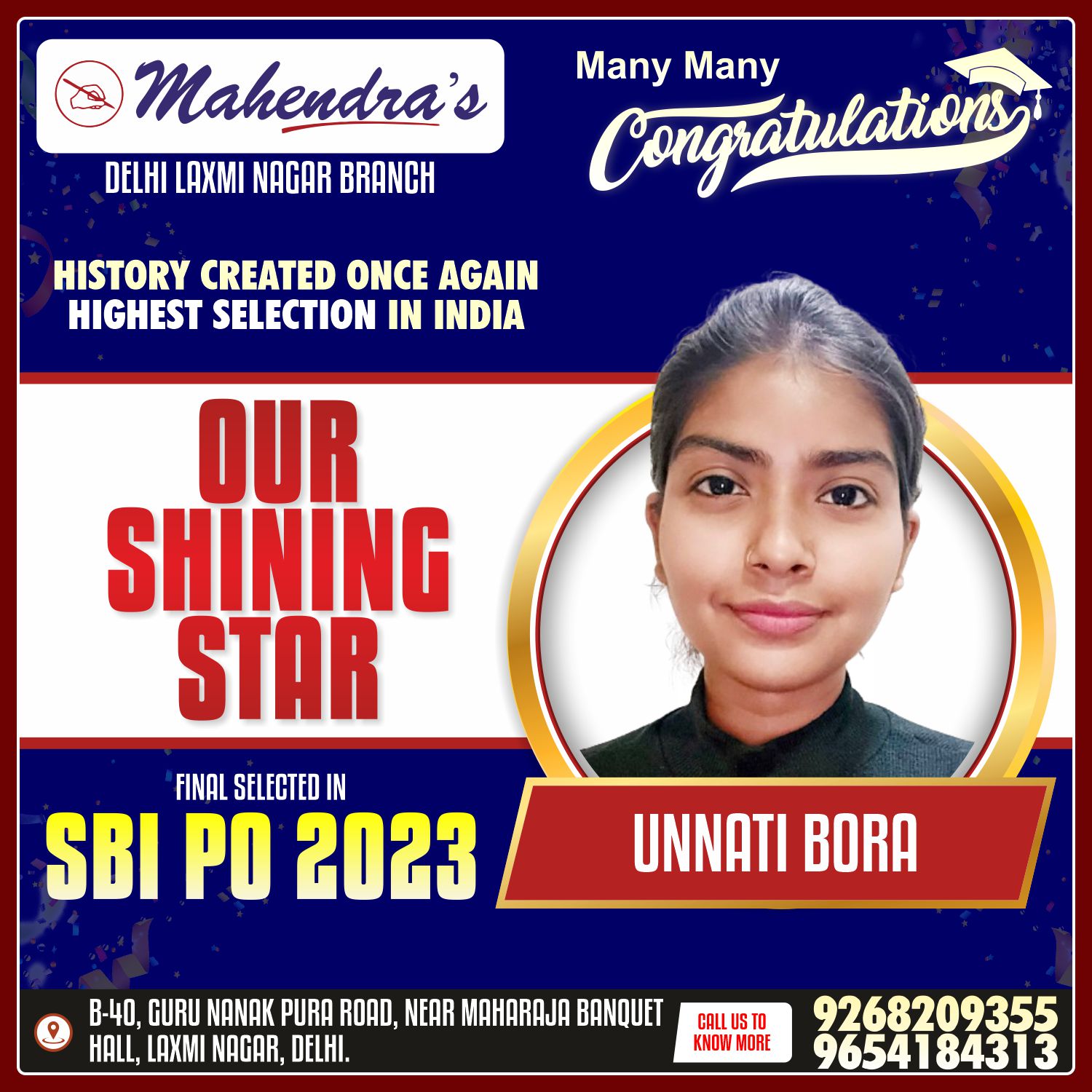 Mahendra's Latest Successful Candidates attachment 11