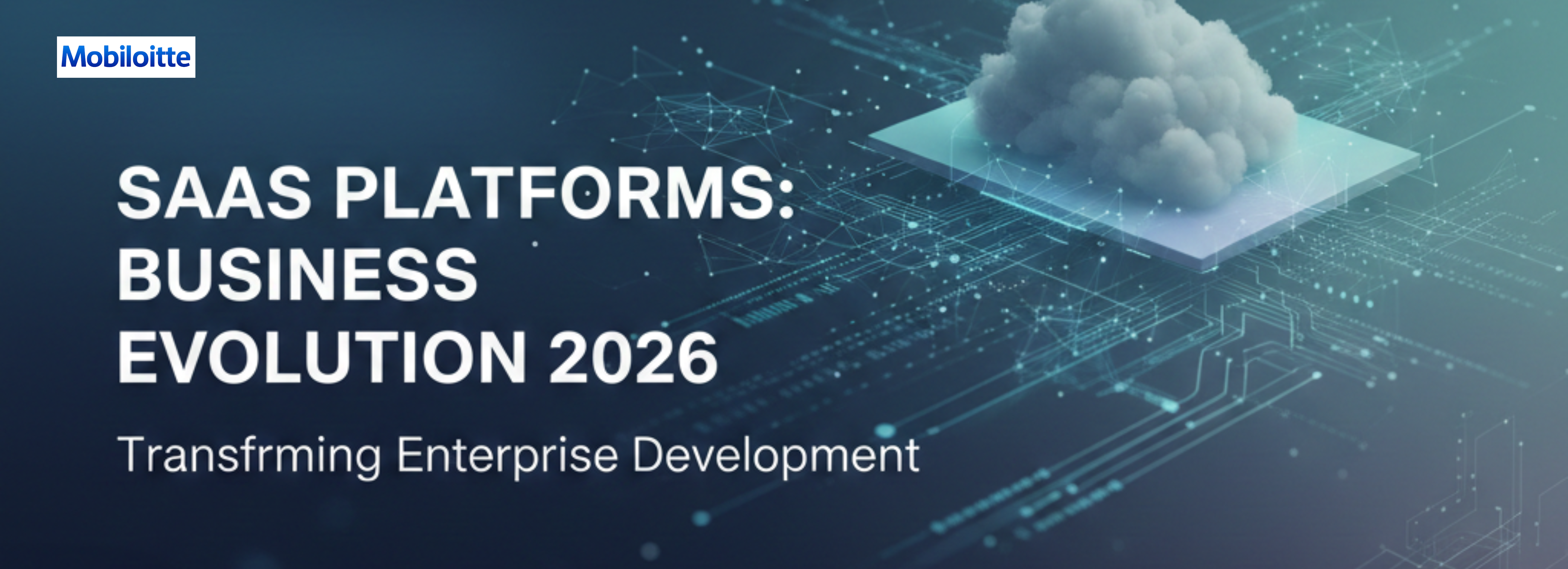 Enterprise SaaS platform with AI-driven dashboards transforming business operations in 2026