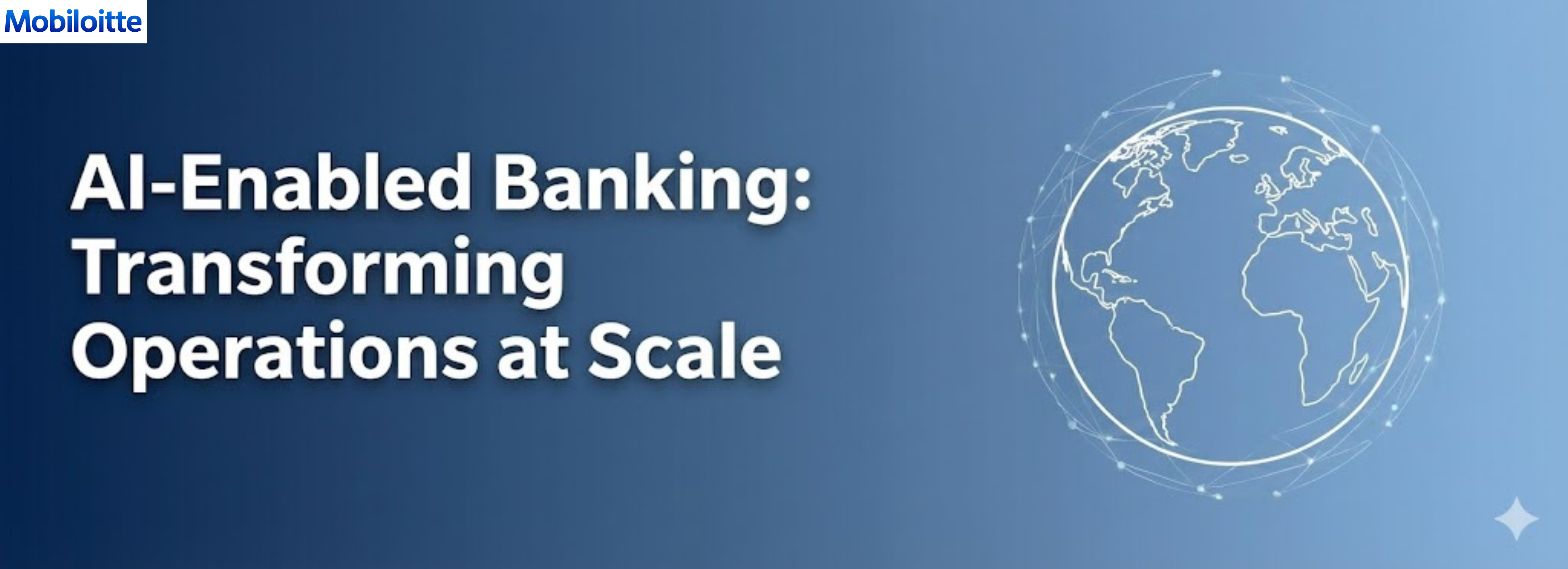 Banking dashboard displaying AI-driven operational and risk analytics.