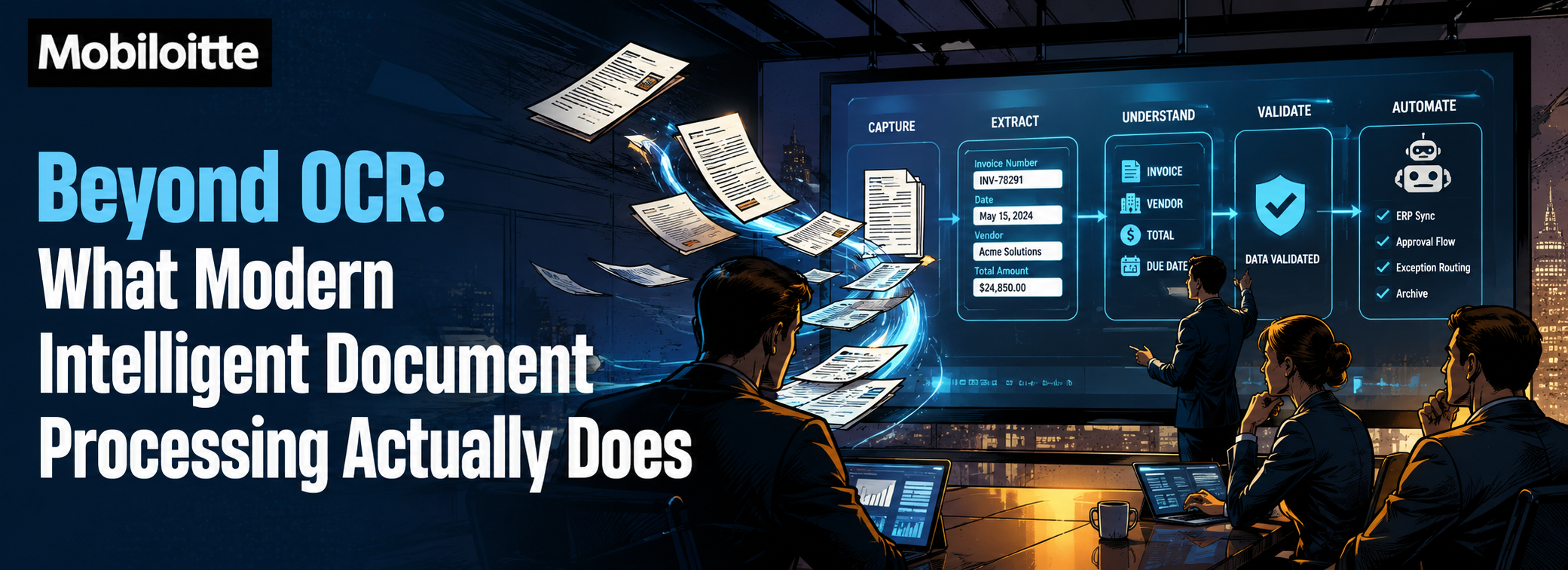Beyond Ocr: What Modern Intelligent Document Processing Actually Does