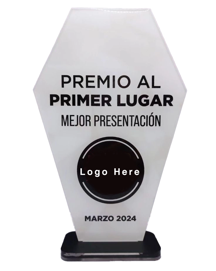 Custom Engraved Acrylic Trophy – Corporate & Event Award 1