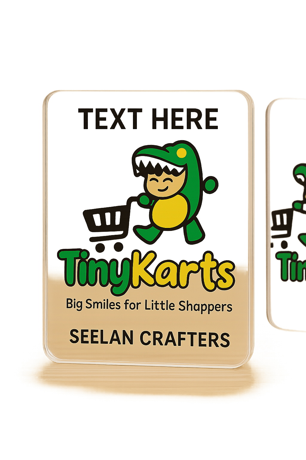 TinyKarts Acrylic Tea Coaster  1