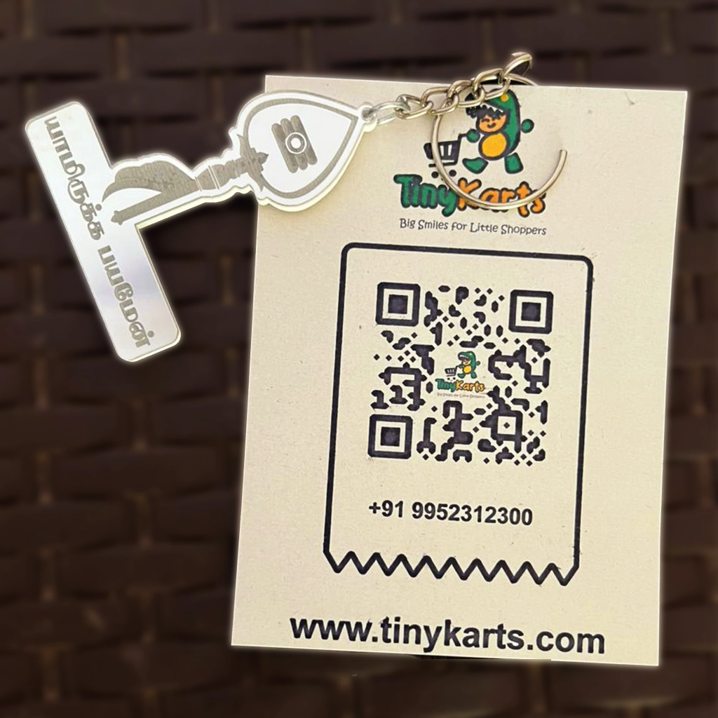 Tamil God Vel Keychain 1