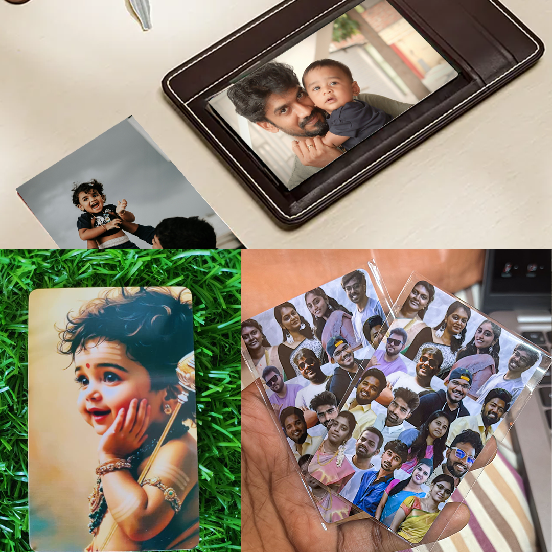 PVC Photo Cards Personalized Pocket Memories 1