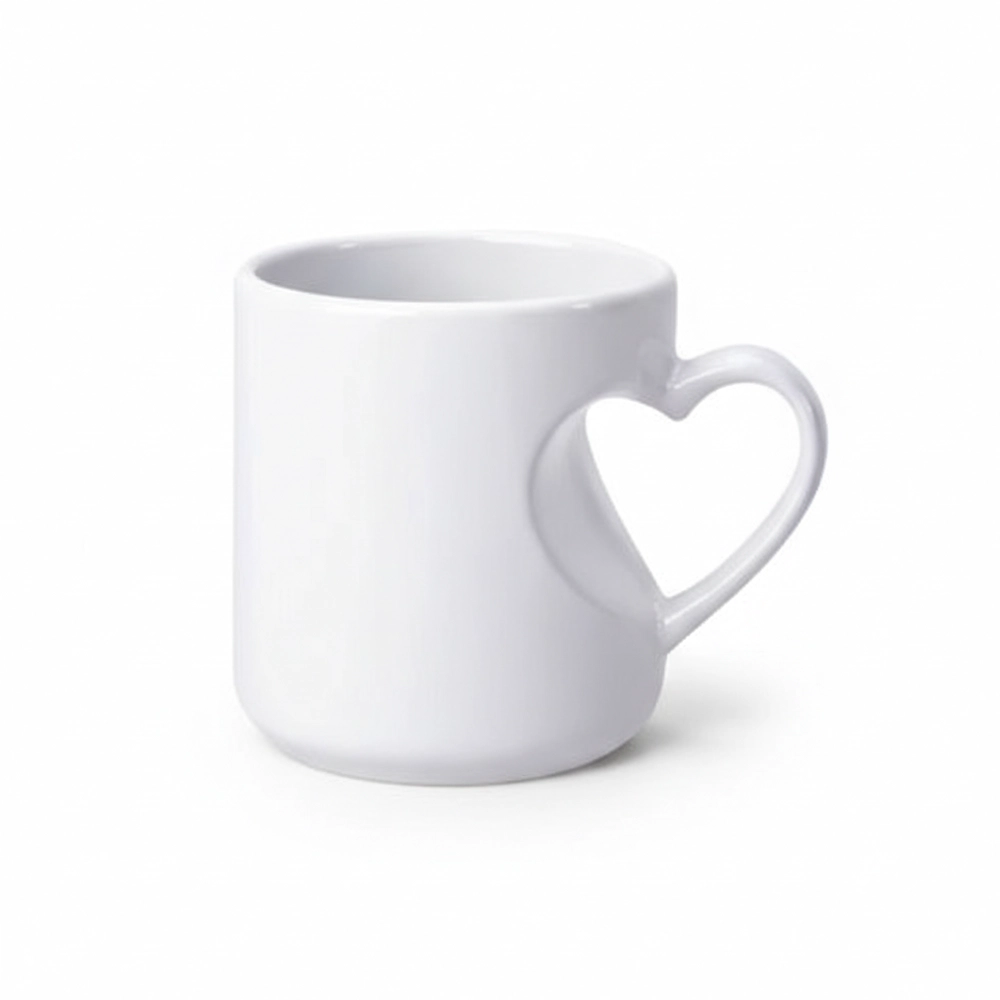 Heart Cut Handel Mug – 11 OZ 1