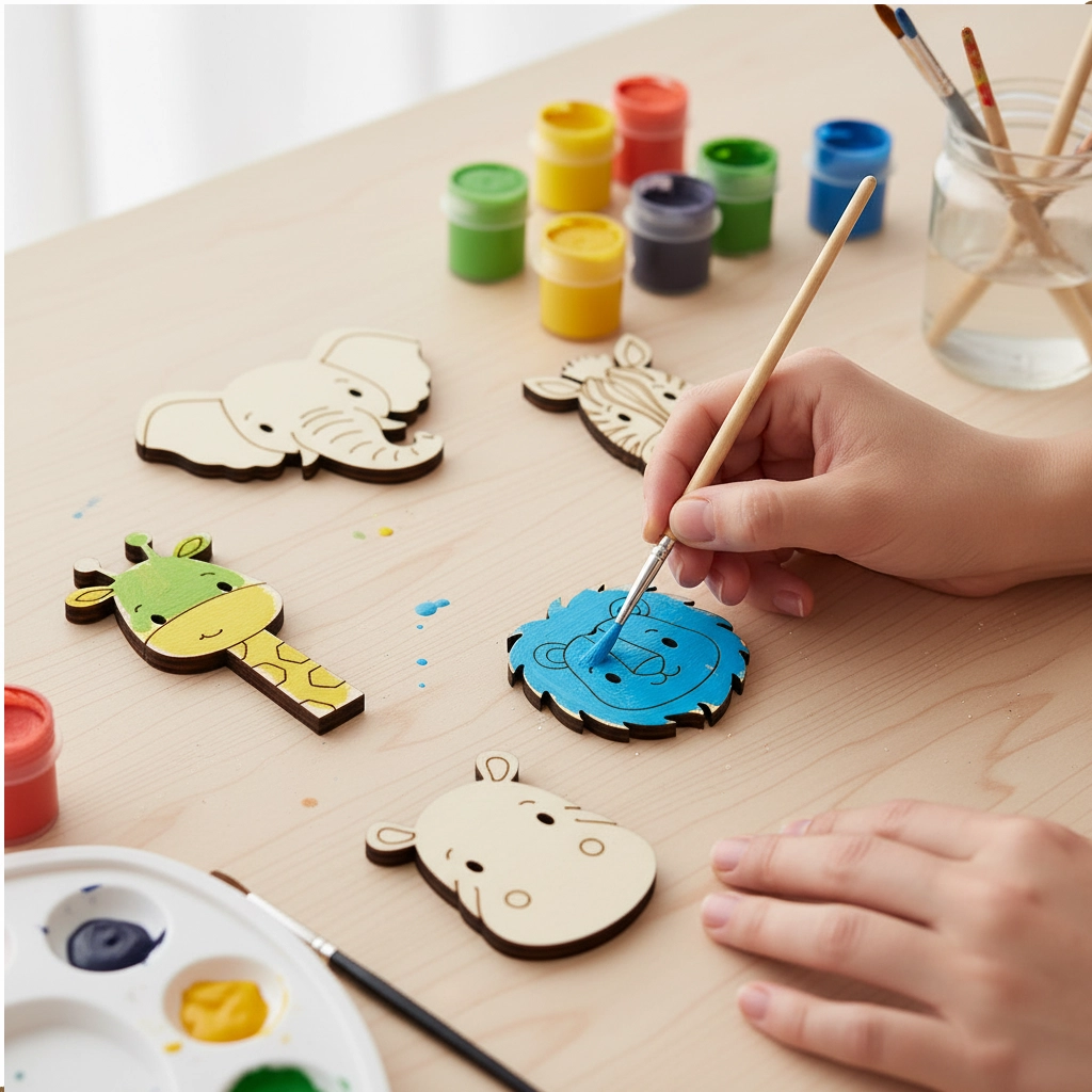 MDF diy kits for kids